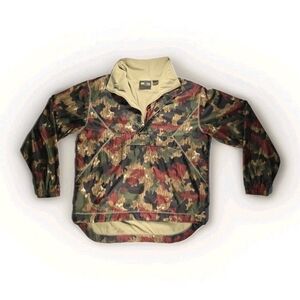 Adidas Originals x Pharrell Williams Camo Quarter-Zip Windbreaker Jacket Size M
